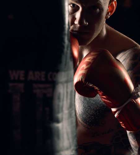 Professional boxer Drago